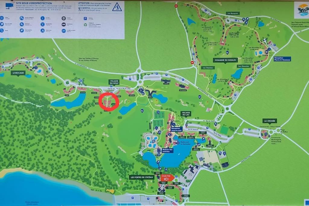 "L'Harmonie" Appartement Cosy 4 Personnes, Vue Golf, Wifi Gratuit Talmont-Saint-Hilaire 외부 사진